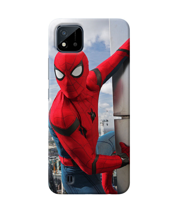 Spiderman on the wall Realme C20 Back Cover