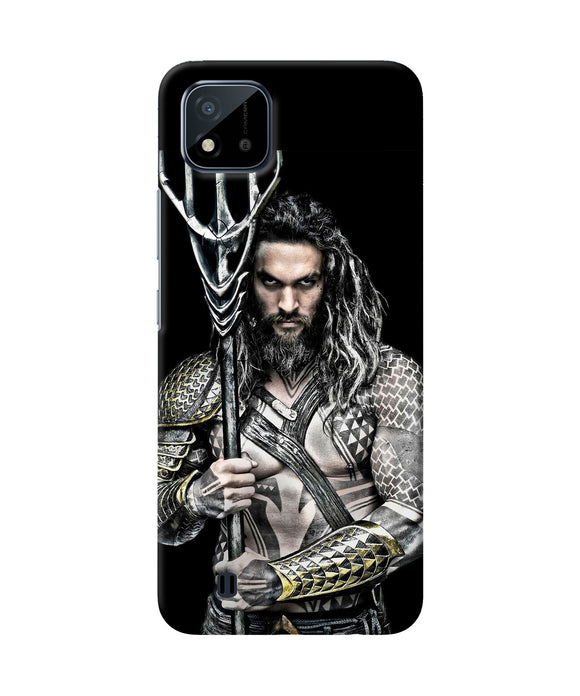 Aquaman trident black Realme C20 Back Cover