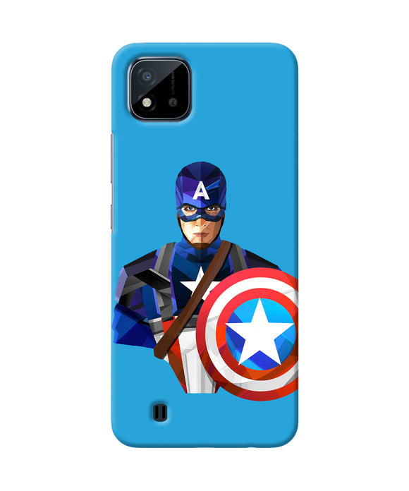 Captain america character Realme C20 Back Cover