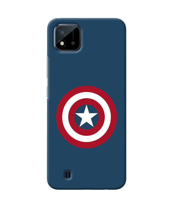 Captain america logo Realme C20 Back Cover