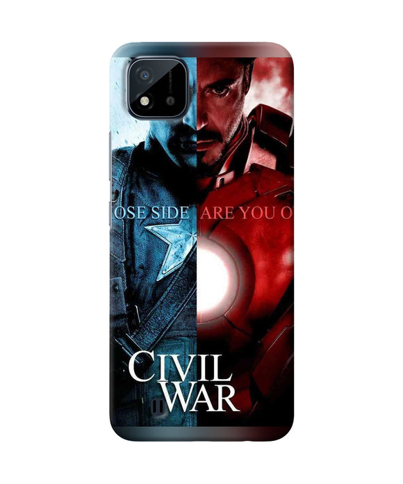 Civil war Realme C20 Back Cover