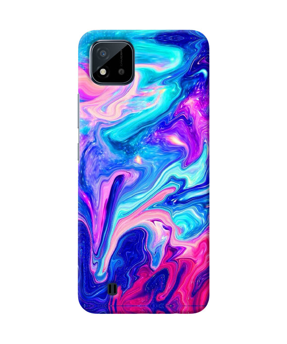 Abstract colorful water Realme C20 Back Cover