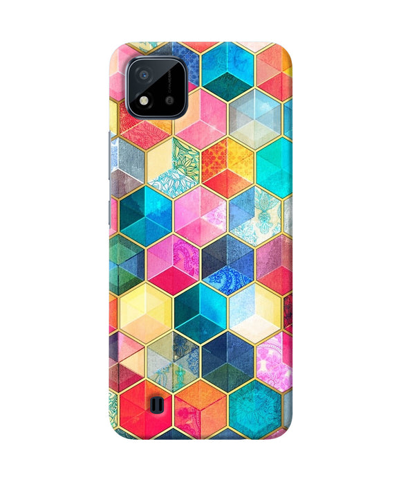 Abstract color box Realme C20 Back Cover