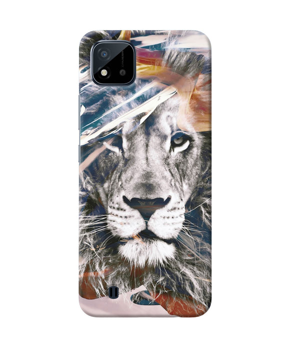 Lion poster Realme C20 Back Cover