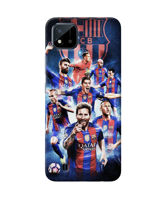 Messi FCB team Realme C20 Back Cover