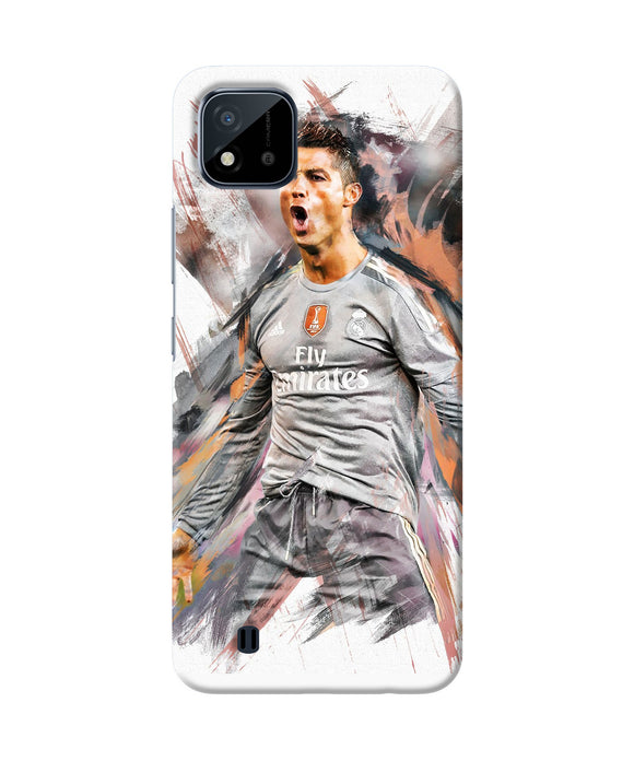 Ronaldo poster Realme C20 Back Cover