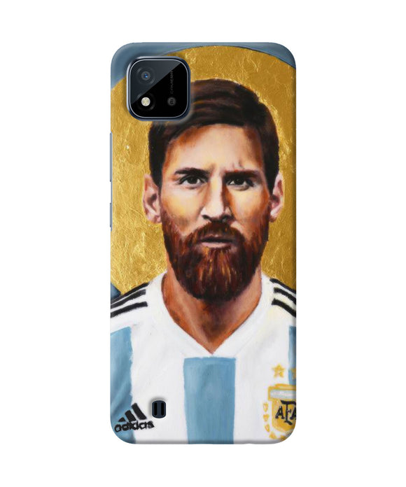 Messi face Realme C20 Back Cover