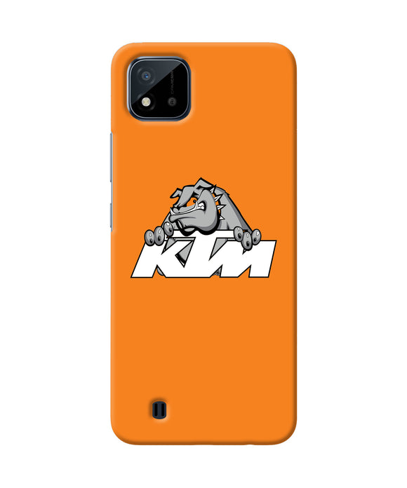 KTM dog logo Realme C20 Back Cover