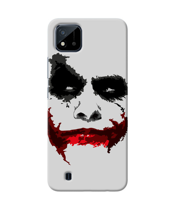 Joker dark knight red smile Realme C20 Back Cover