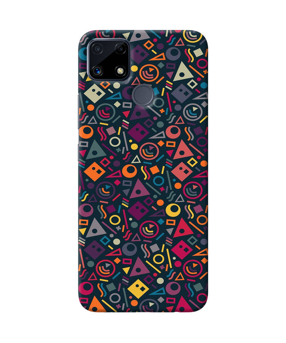 Geometric Abstract Realme C25 Back Cover