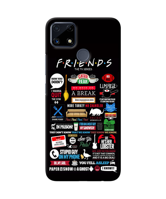 FRIENDS Realme C25 Back Cover