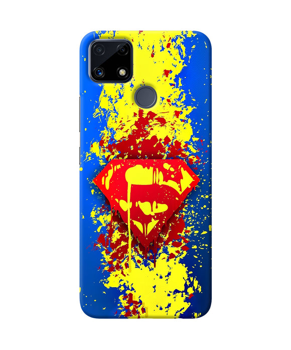 Superman logo Realme C25 Back Cover