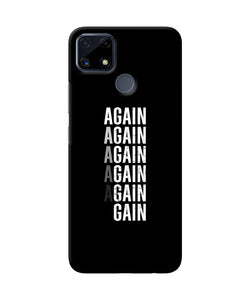 Again Again Gain Realme C25/C25s Back Cover