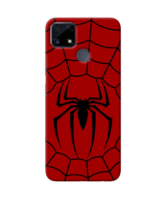 Spiderman Web Realme C25 Real 4D Back Cover
