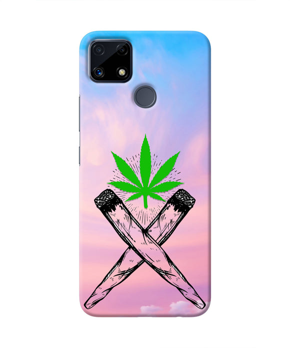 Weed Dreamy Realme C25 Real 4D Back Cover