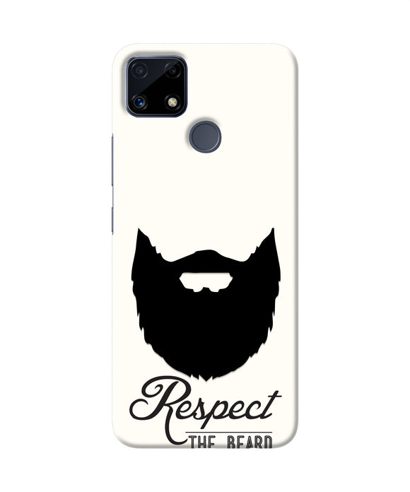 Respect the Beard Realme C25 Real 4D Back Cover
