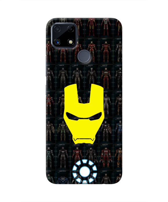 Iron Man Suit Realme C25 Real 4D Back Cover