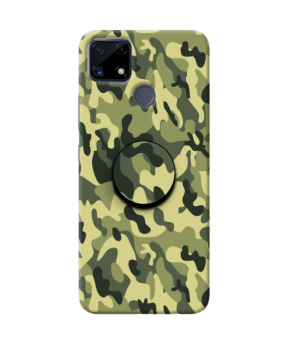 Camouflage Realme C25 Pop Case