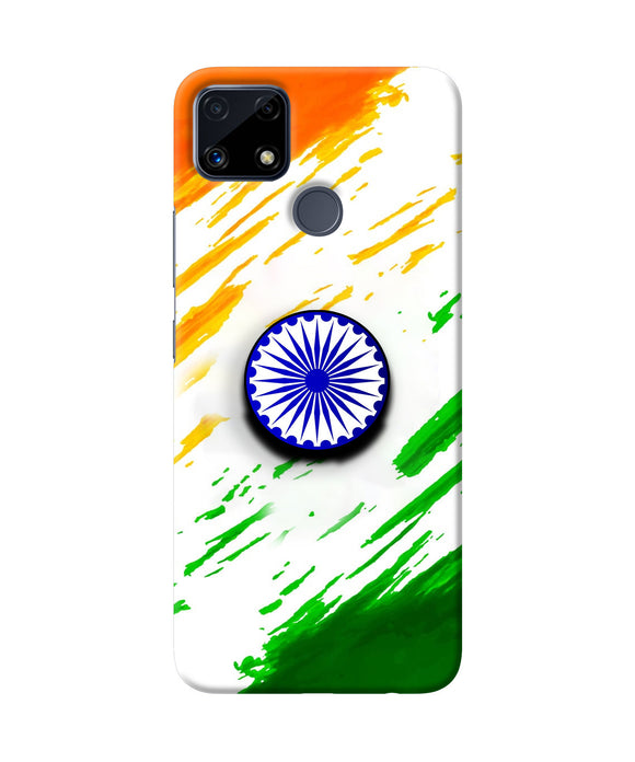 Indian Flag Ashoka Chakra Realme C25 Pop Case