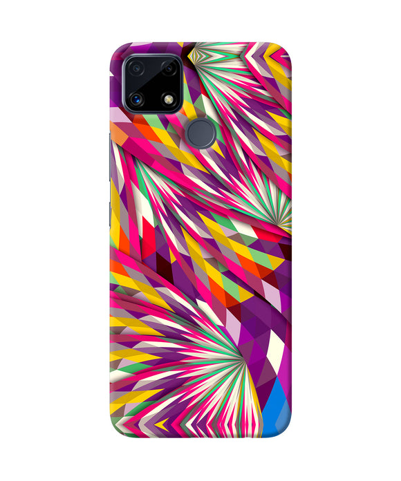 Abstract colorful print Realme C25 Back Cover