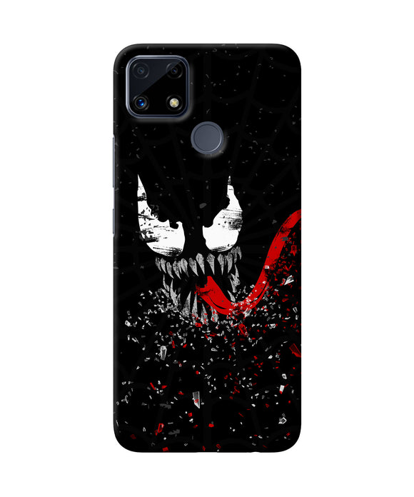 Venom black poster Realme C25 Back Cover