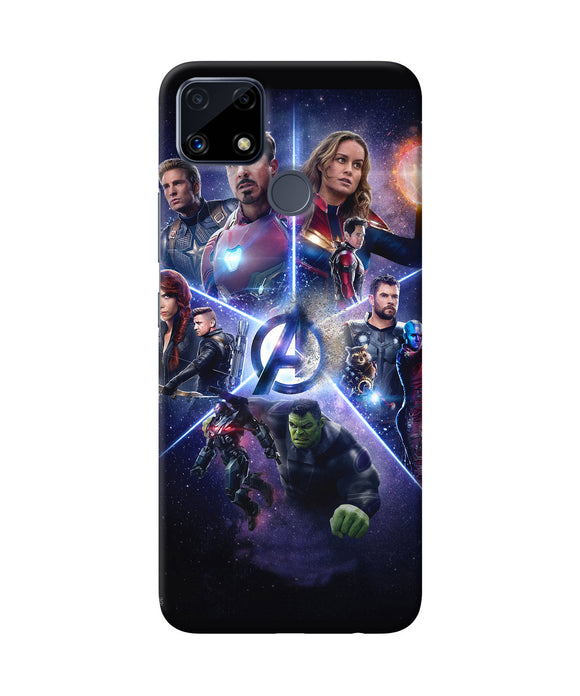 Avengers super hero poster Realme C25 Back Cover