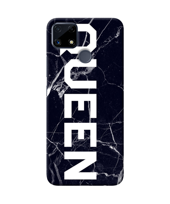 Queen marble text Realme C25 Back Cover