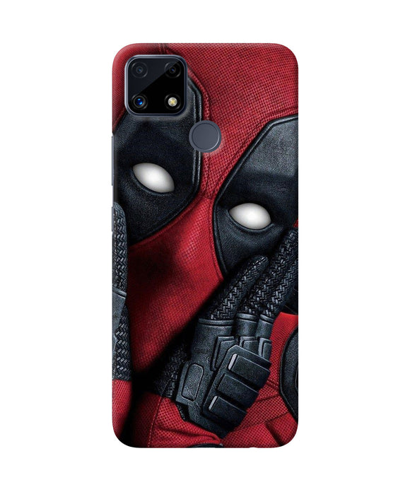 Thinking deadpool Realme C25 Back Cover