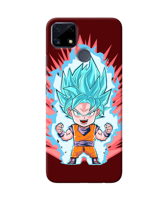 Goku little character Realme C25 Back Cover