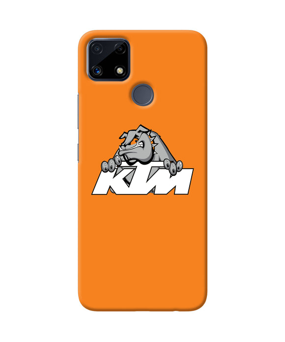 KTM dog logo Realme C25 Back Cover