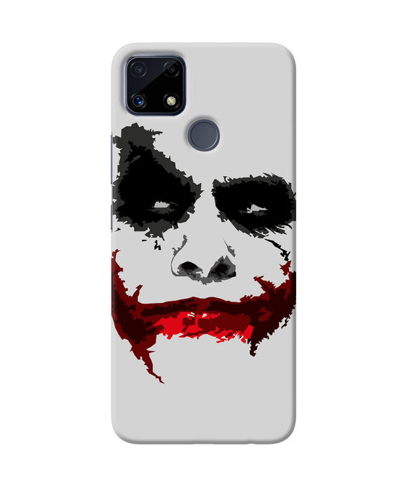 Joker dark knight red smile Realme C25 Back Cover