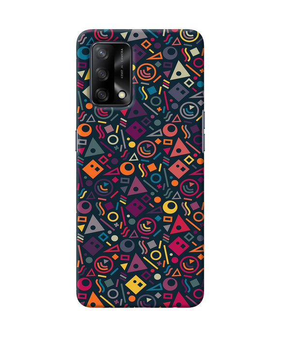 Geometric Abstract Oppo F19 Back Cover