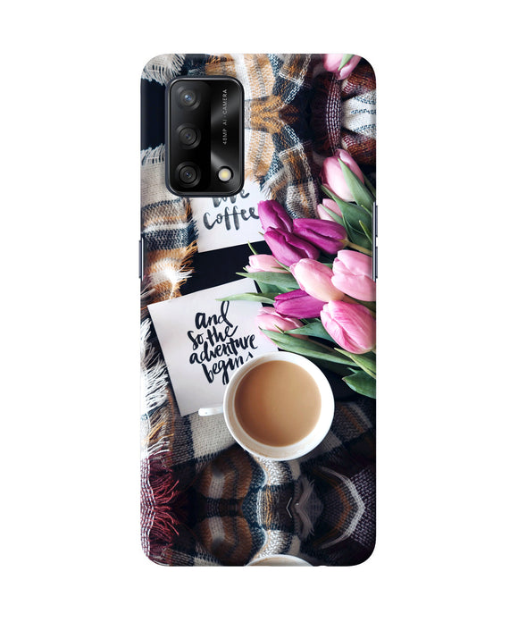 Love Coffee Quotes Oppo F19 Back Cover