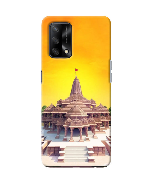 Ram Mandir Ayodhya Oppo F19 Back Cover