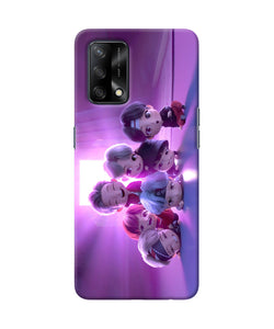 BTS Chibi Oppo F19/F19s Back Cover