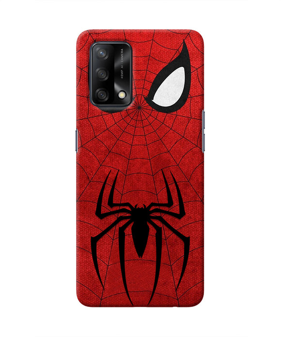 Spiderman Eyes Oppo F19 Real 4D Back Cover