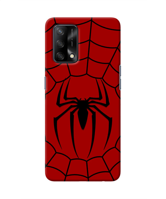 Spiderman Web Oppo F19 Real 4D Back Cover