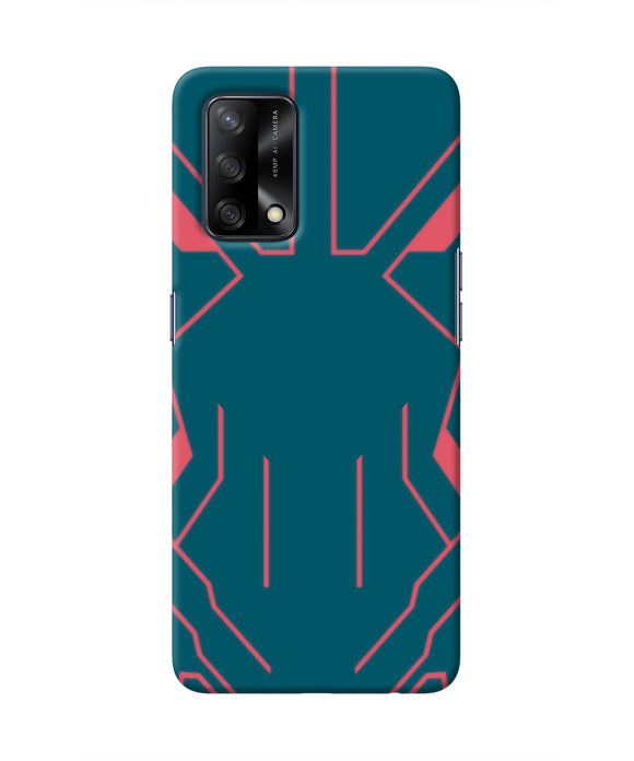 Superman Techno Oppo F19 Real 4D Back Cover