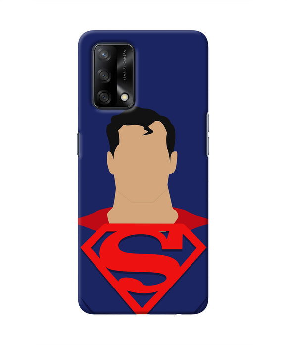 Superman Cape Oppo F19 Real 4D Back Cover