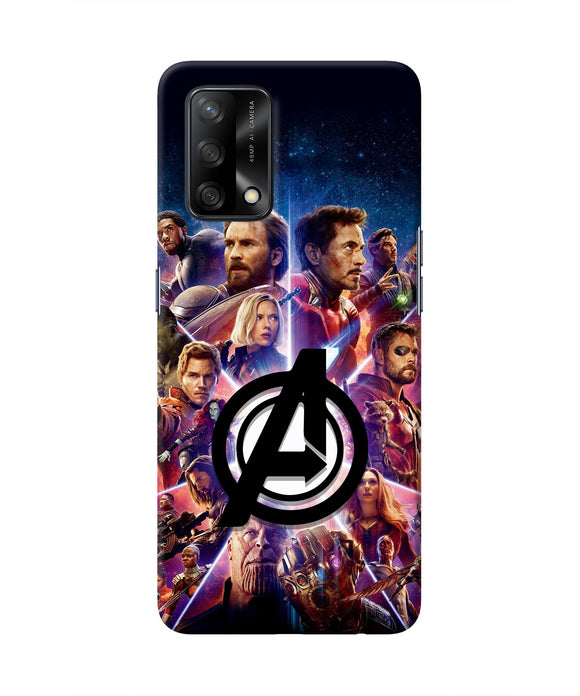 Avengers Superheroes Oppo F19 Real 4D Back Cover