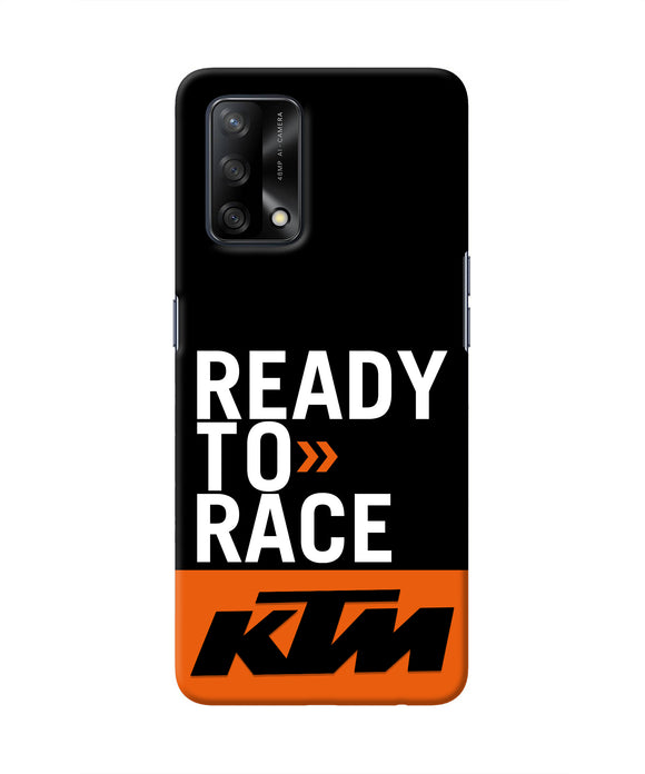 KTM Ready To Race Oppo F19 Real 4D Back Cover