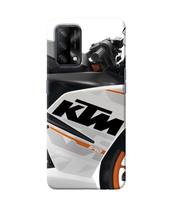KTM Bike Oppo F19 Real 4D Back Cover