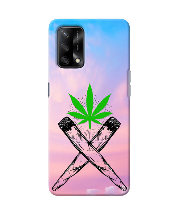 Weed Dreamy Oppo F19 Real 4D Back Cover