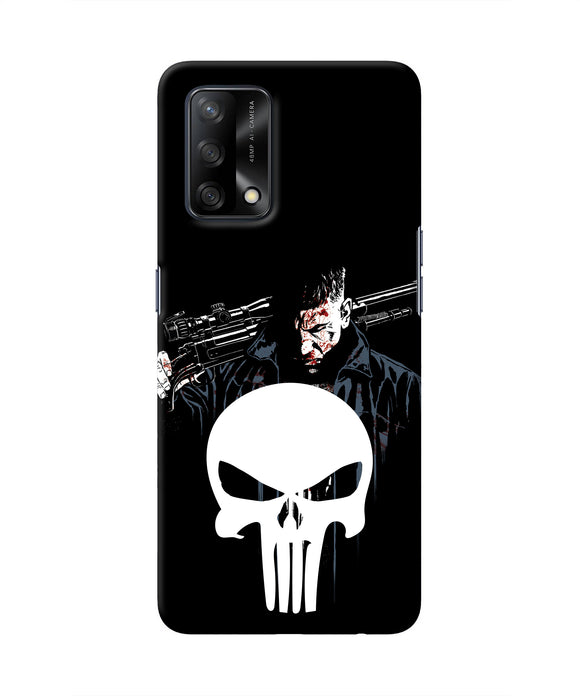 Punisher Character Oppo F19 Real 4D Back Cover