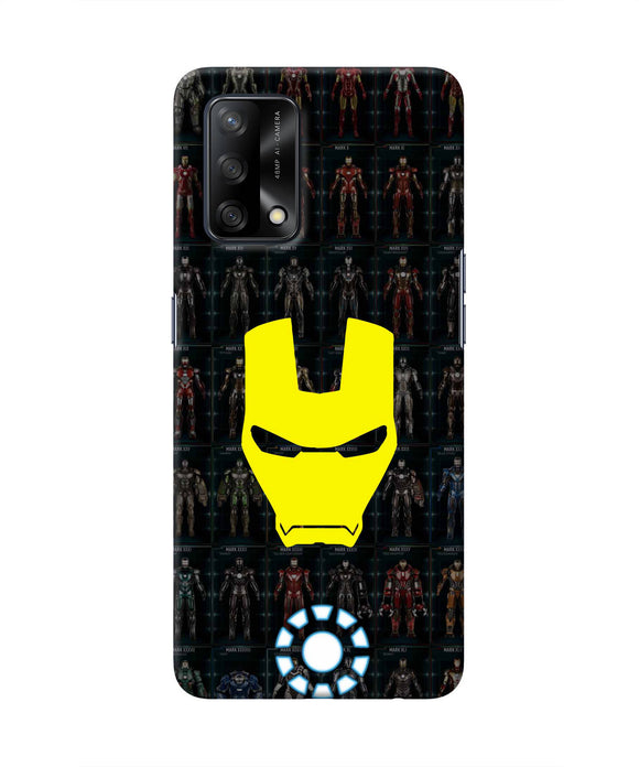 Iron Man Suit Oppo F19 Real 4D Back Cover