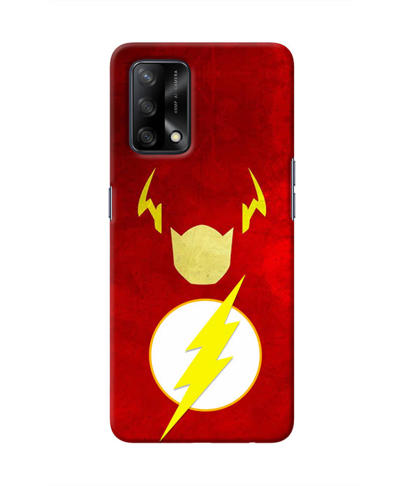 Flash Character Oppo F19 Real 4D Back Cover