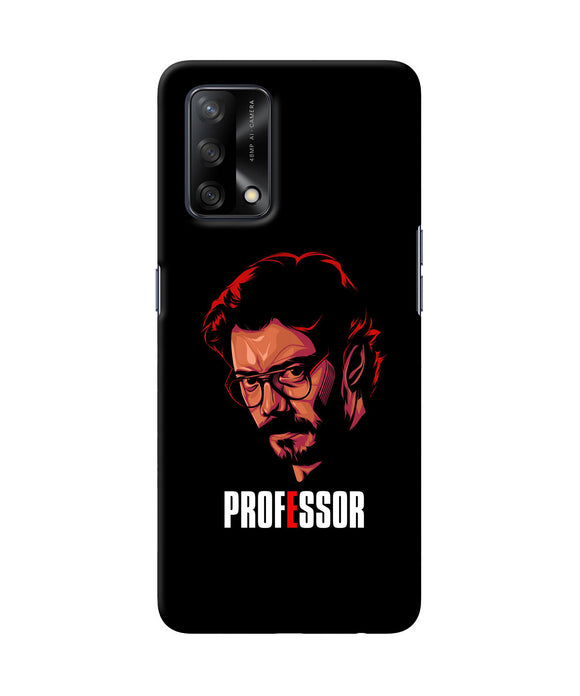 Money Heist Professor Sketch Oppo F19 Back Cover