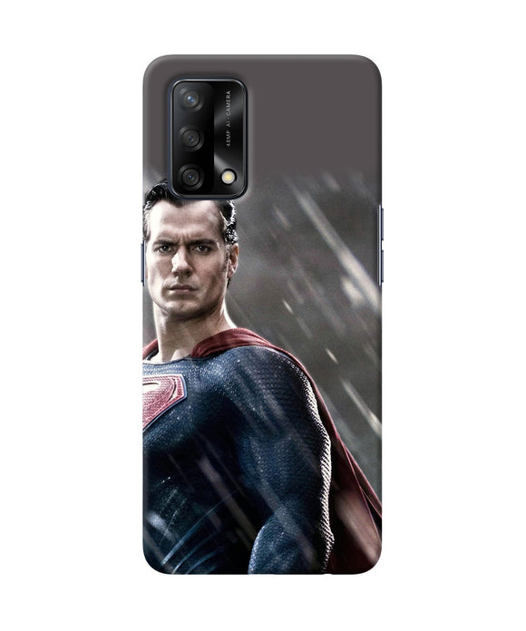 Superman man of steel Oppo F19 Back Cover