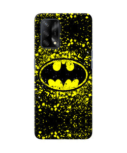 Batman last knight print yellow Oppo F19 Back Cover