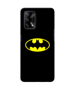 Batman last knight print black Oppo F19 Back Cover